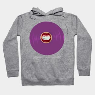 GUTS Purple Vinyl Sticker Hoodie